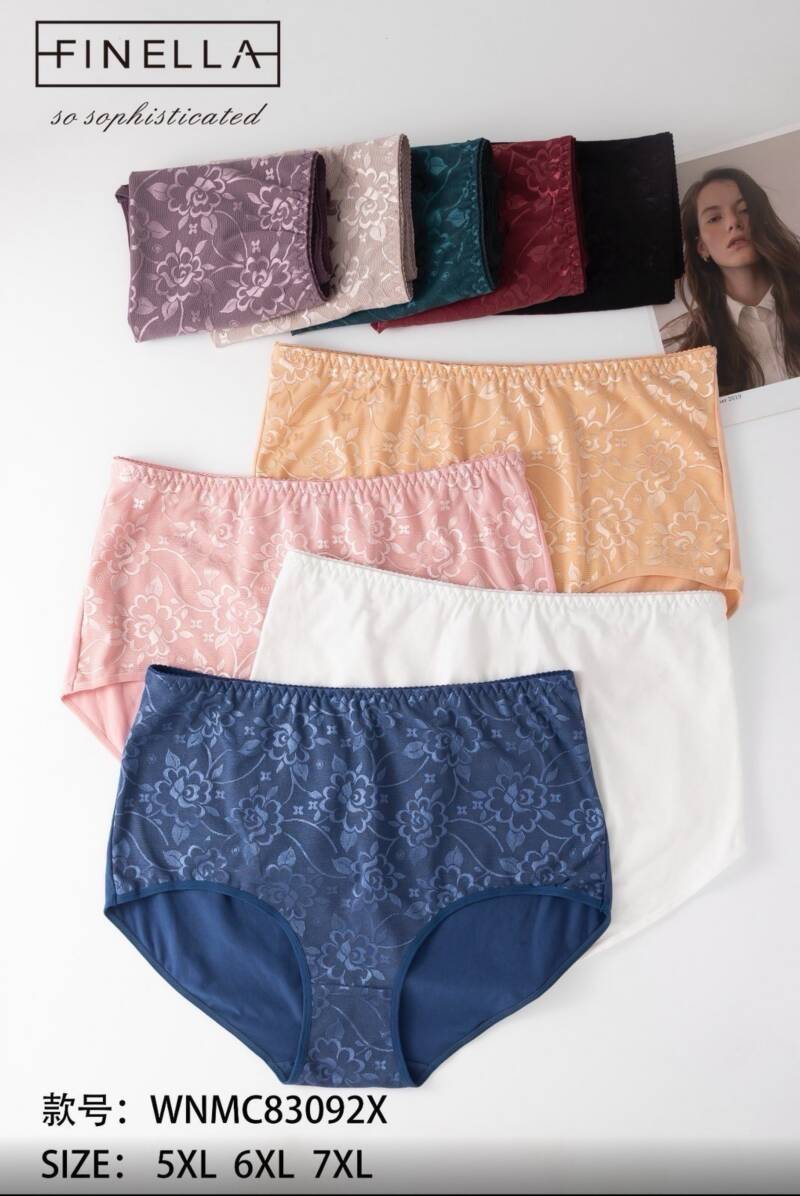 Majtki damskie Roz 5XL-7XL, Mix kolor Paczka 24 szt