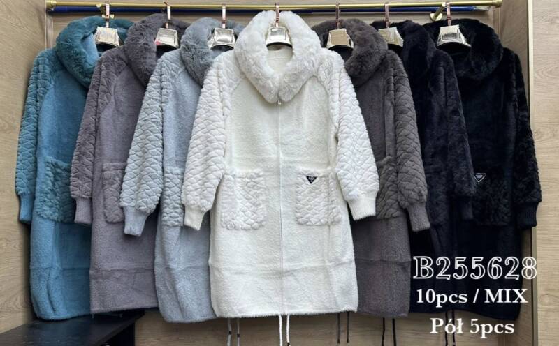 Kurtka Alpaka damskie Roz Standard, Mix kolor Paczka 5 szt