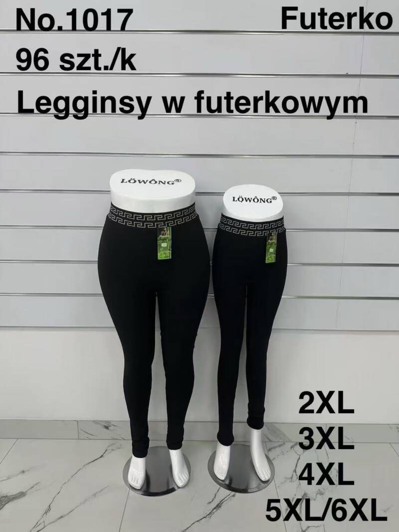 Leginsy damskie Roz 2XL-6XL, 1 kolor Paczka 10 szt