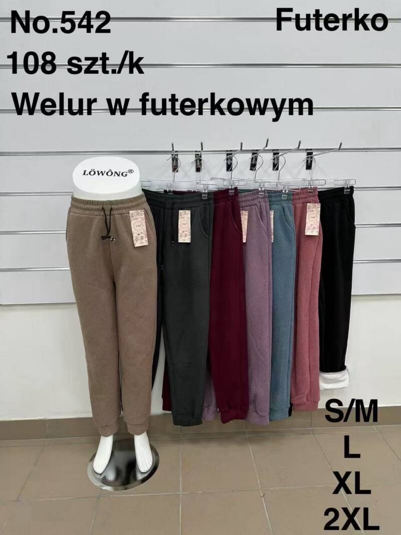 Spodnie damskie duże rozmiary Roz S-2XL, Mix kolor Paczka 10 szt