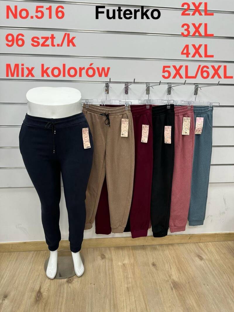 Leginsy damskie Roz 2XL-6XL, Mix kolor Paczka 10 szt
