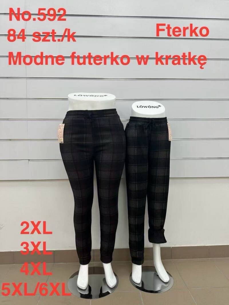 Spodnie damskie duże rozmiary Roz 2XL-6XL, Mix kolor Paczka 10 szt