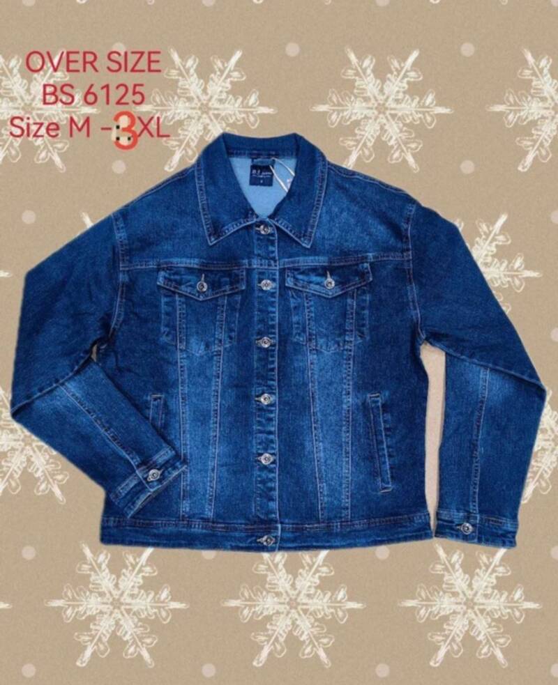 Kurtki damskie jeansy Roz M-3XL, 1 Kolor Paczka 10 szt