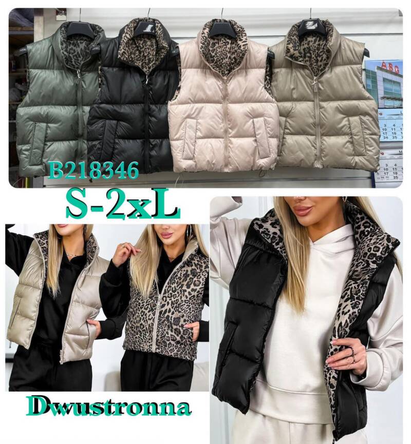 Kamizelka damskie Roz S-2XL, 1 Kolor Paczka 4 szt