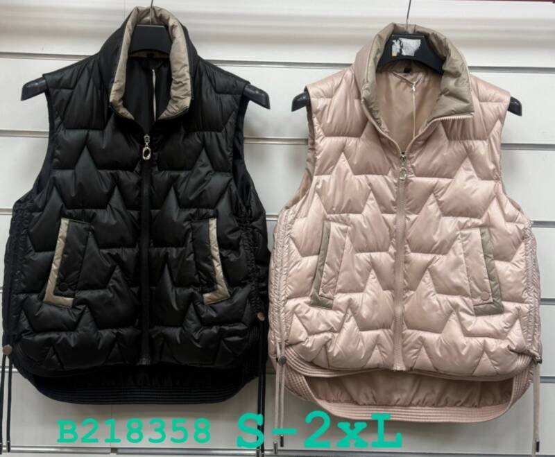 Kamizelka damskie Roz S-2XL, 1 Kolor Paczka 4 szt