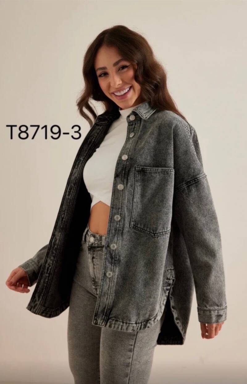 Kurtki damskie jeansy Roz XS-XL, 1 Kolor Paczka 10 szt