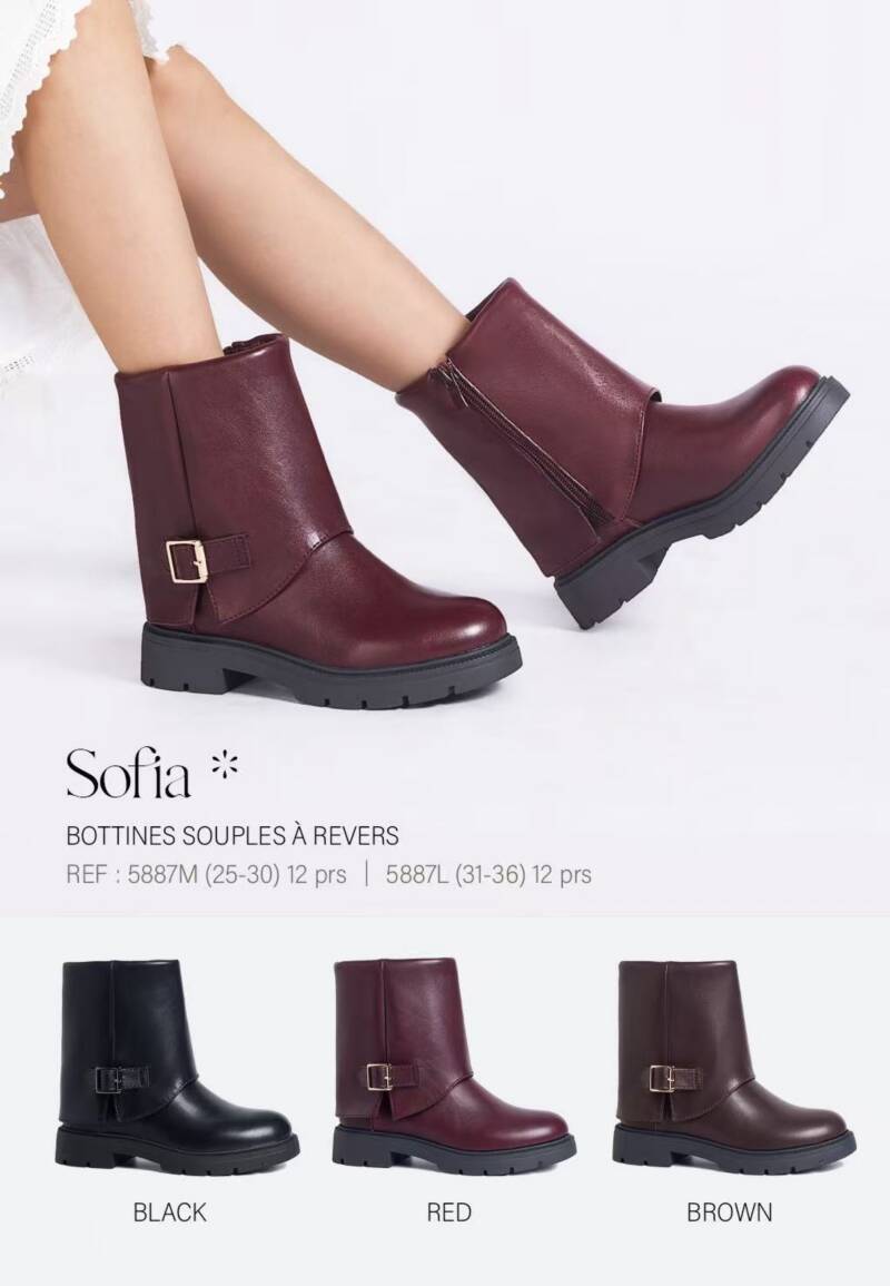 Kozaki damskie Roz 36-41/ 12 par