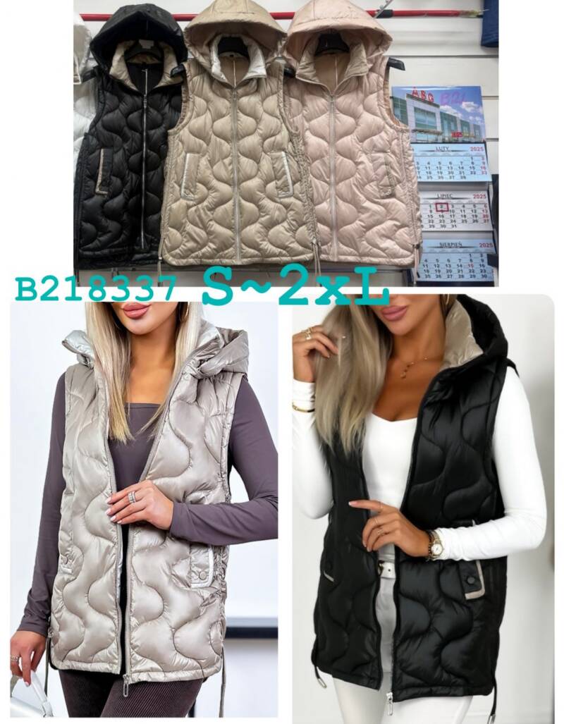 Kamizelka damskie Roz S-2XL, 1 Kolor Paczka 4 szt
