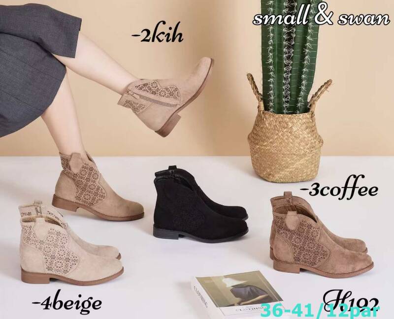 Botki damskie Roz 36-41/ 12 par