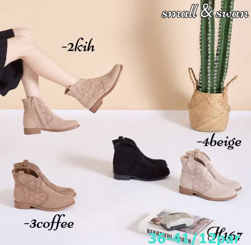 Botki damskie Roz 36-41/ 12 par