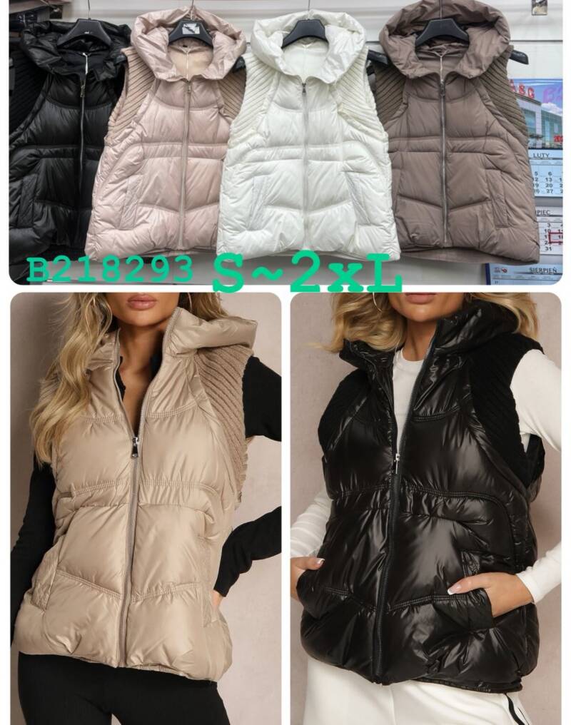 Kamizelka damskie Roz S-2XL, 1 Kolor Paczka 5 szt