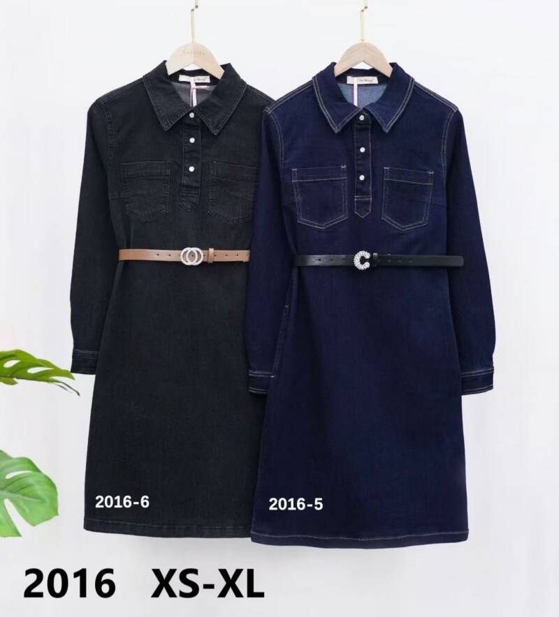 Sukienki damskie jeansy Roz XS-XL, 1 Kolor Paczka 10 szt