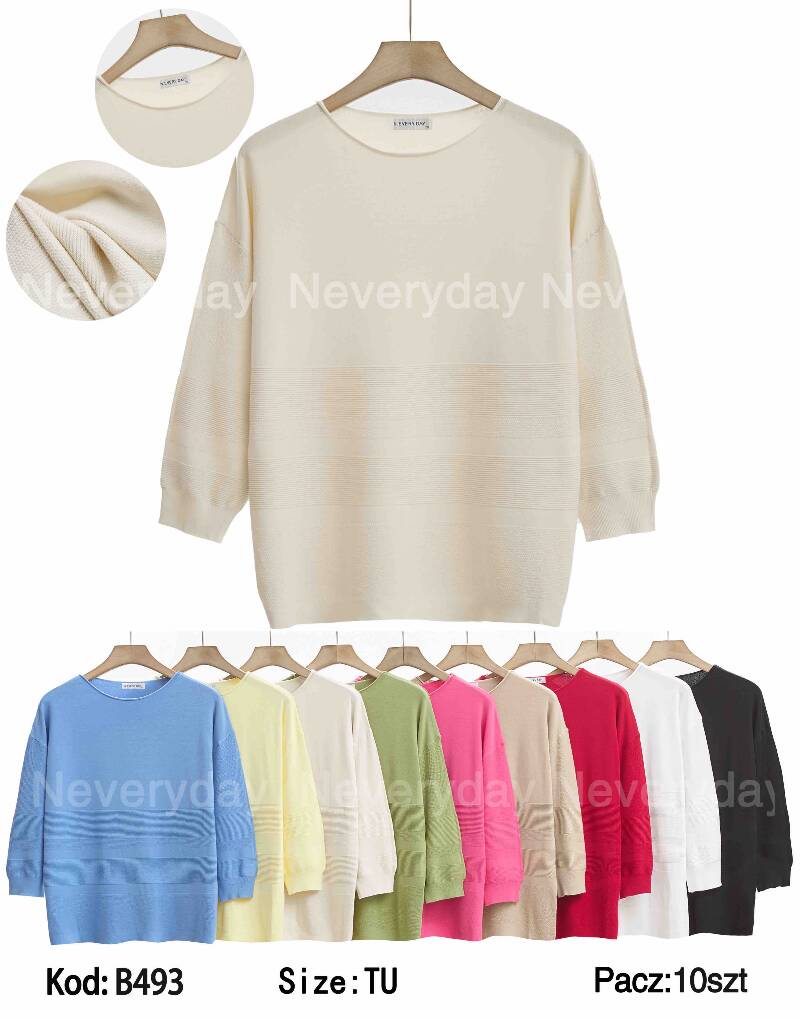 Bluzki damskie Roz Standard. Mix kolor. Paczka 10 szt