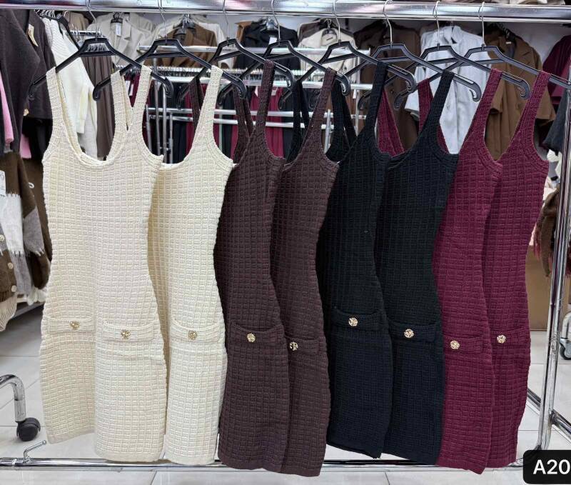 Sukienki damskie (Włoskie produkt) Roz Standard, Mix Kolor Paczka 5 szt