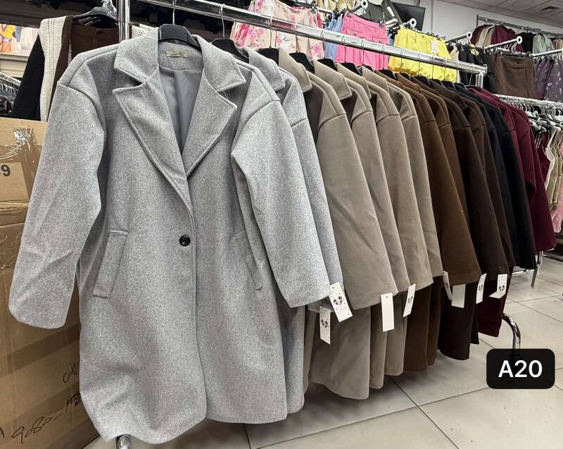 Płaszcze damskie (Włoskie produkt) Roz Standard, Mix Kolor Paczka 5 szt