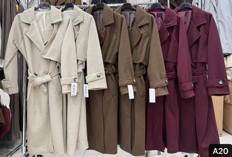 Płaszcze damskie (Włoskie produkt) Roz Standard, Mix Kolor Paczka 5 szt