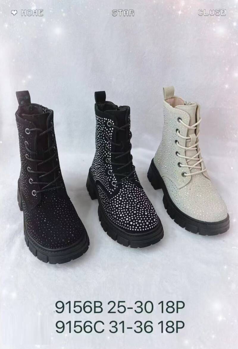  Botki damskie Roz 31-36/ 18 par