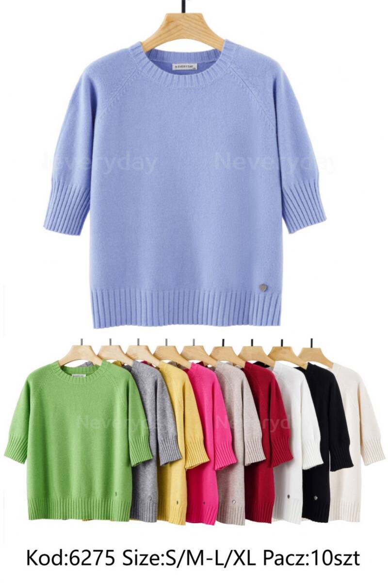 Bluzki damskie Roz Standard. Mix kolor. Paczka 10 szt