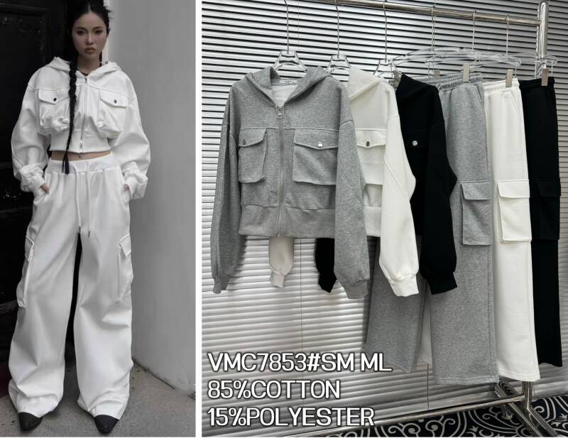 Komplet damskie (Francja produkt) Roz S/M-M/L, Mix Kolor .Paczka 6 szt