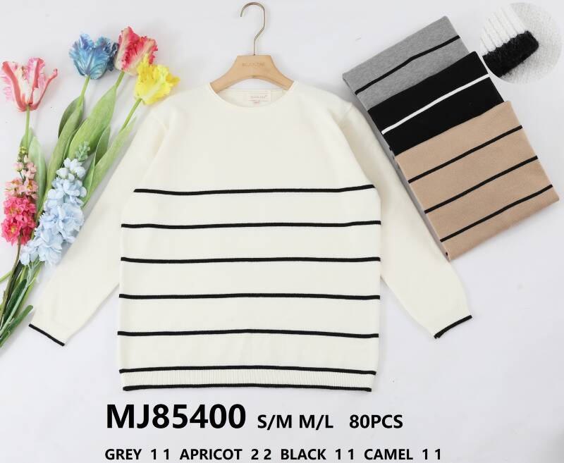Swetry  damskie (Francja produkt) Roz S/M-M/L, Mix Kolor .Paczka 10 szt