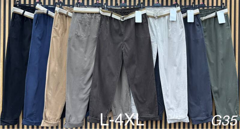  Spodnie damskie (Włoskie produkt) Roz L-4XL, Mix Kolor Paczka 5 szt