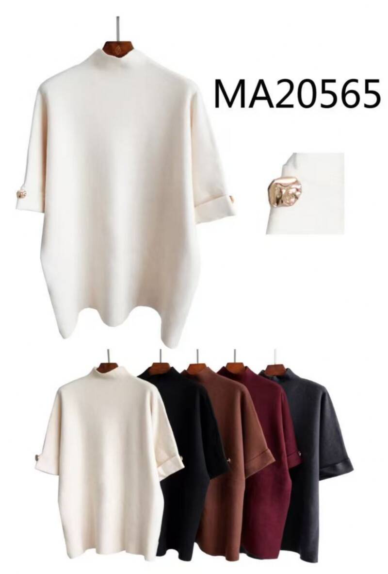 Bluzka damskie (Francja produkt) Roz Standard, Mix Kolor .Paczka 10 szt