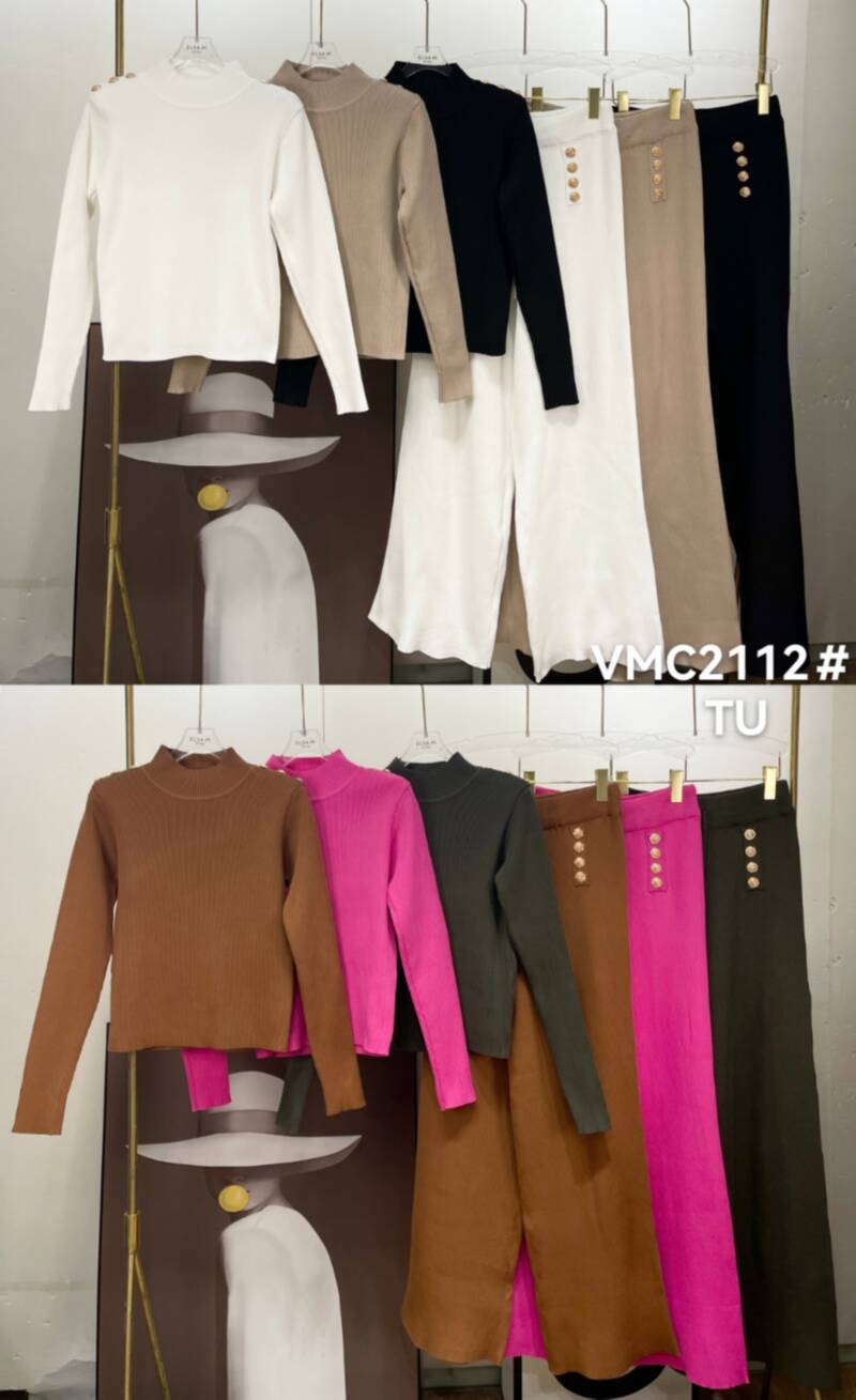 Komplet damskie (Francja produkt) Roz Standard, Mix Kolor .Paczka 12 szt