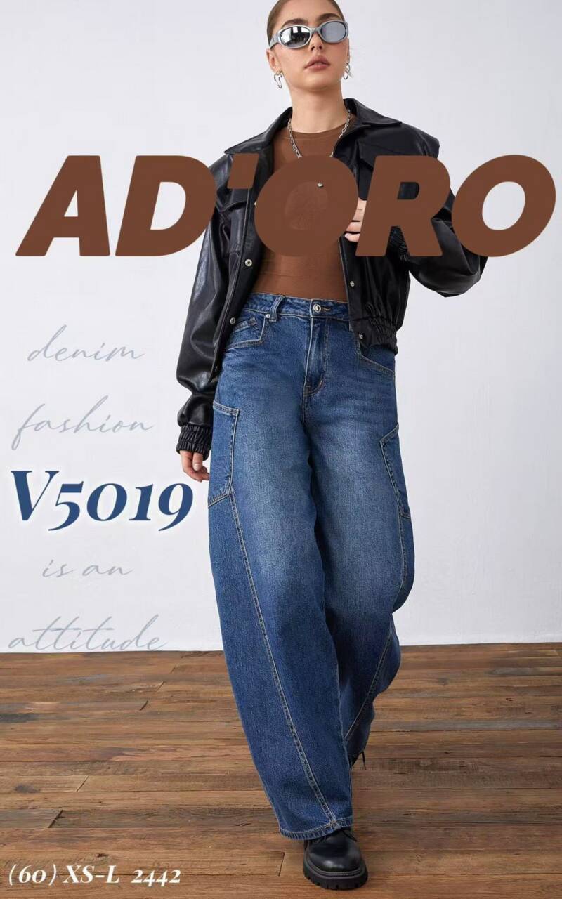 Spodnie damskie jeansy Roz XS-L, 1 Kolor Paczka 10 szt