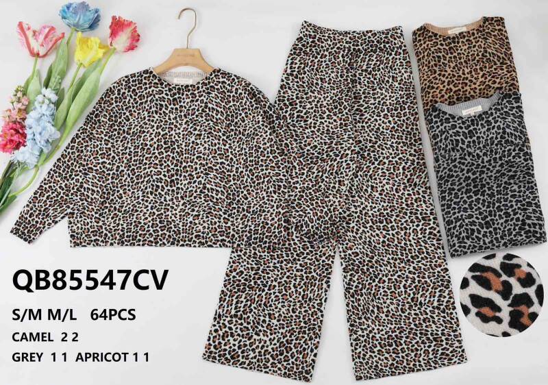 Komplet  damskie (Francja produkt) Roz S/M-M/L, Mix Kolor .Paczka 8 szt