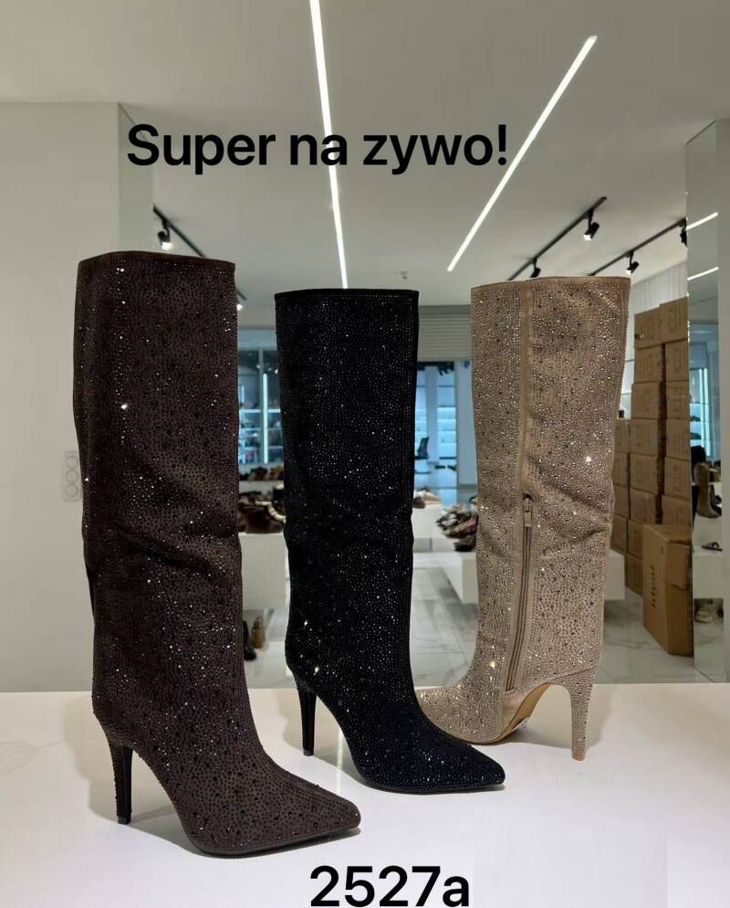 Kozaki damskie Roz 36-41/ 12 par