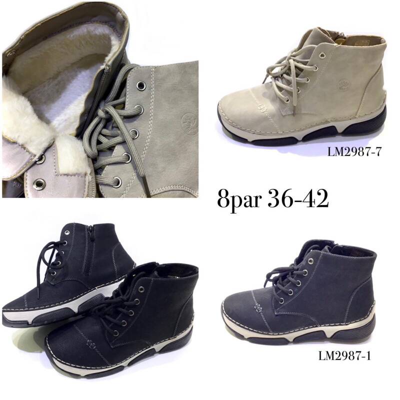 Botki damskie Roz 36-42/ 8 par