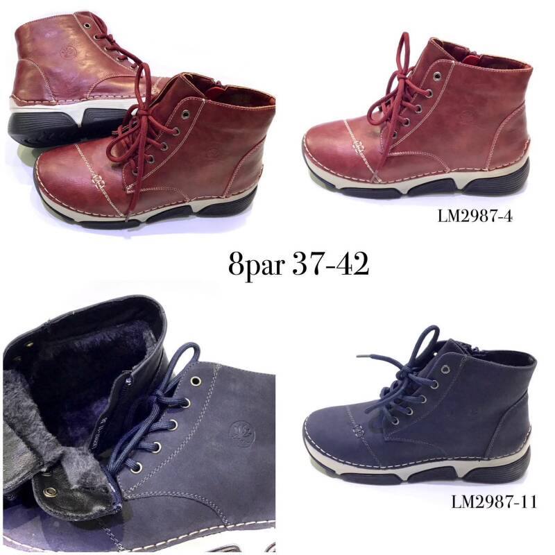 Botki damskie Roz 37-42/ 8 par
