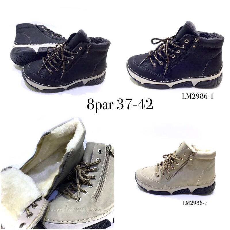 Botki damskie Roz 37-42/ 8 par