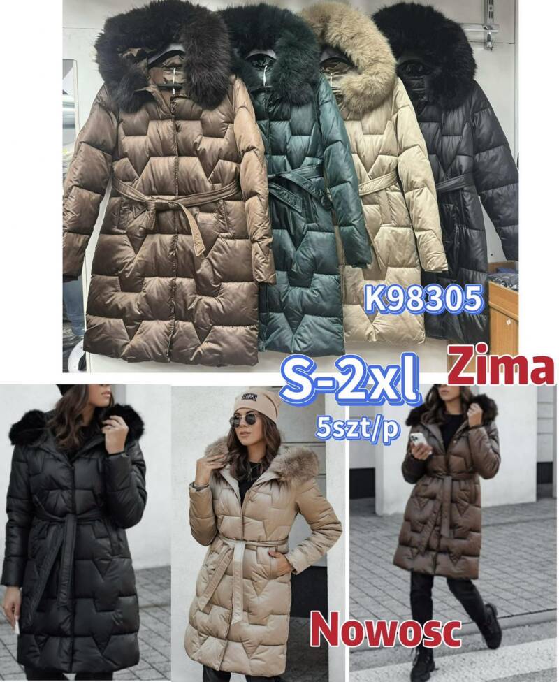 Plaszcze damkie Roz S-2XL, 1 Kolor Paczka 5 szt