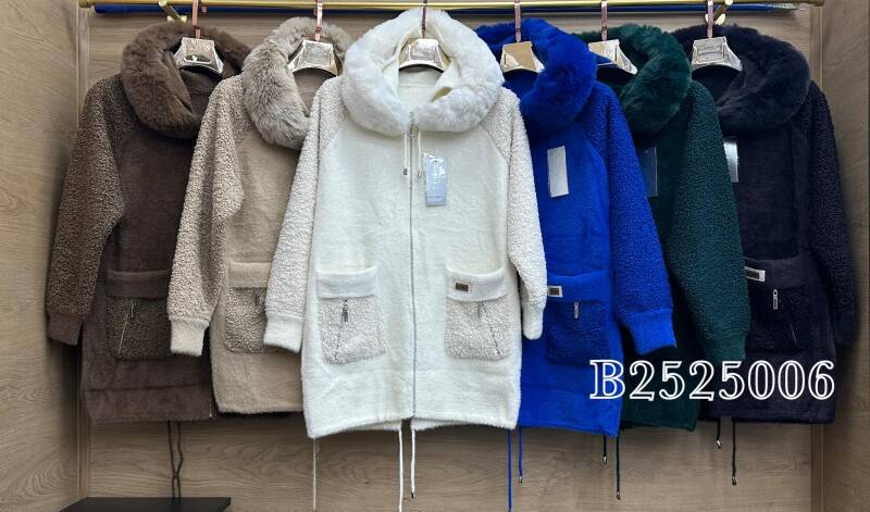 Kurtka alpaka damskie Roz Standard, 1 Kolor Paczka 5 szt