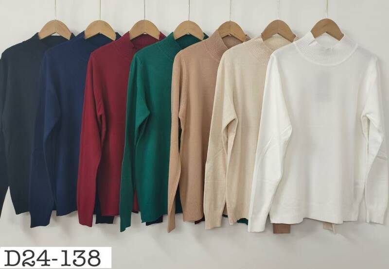 Swetry damskie Roz Standard, Mix Kolor Paczka 10 szt