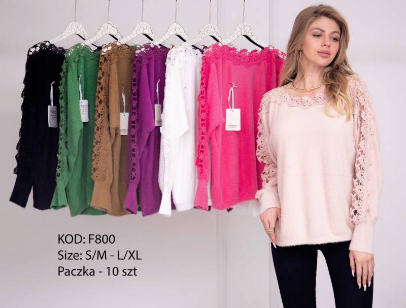 Swetry damskie Roz S/M-L/XL, Mix Kolor Paczka 10 szt