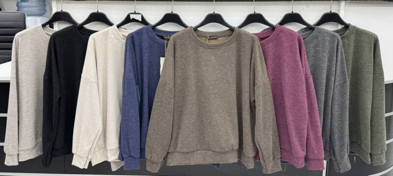Bluzki damskie (Włoskie produkt) Roz Standard, Mix Kolor Paczka 5 szt
