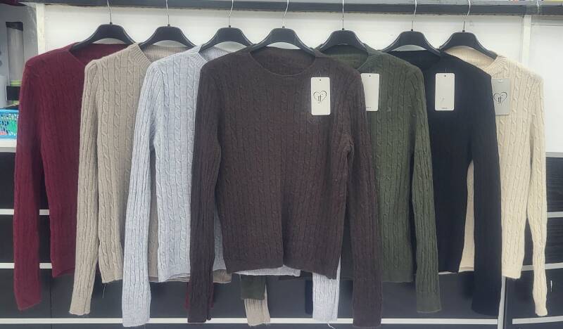 Swetry damskie (Włoskie produkt) Roz Standard, Mix Kolor Paczka 5 szt