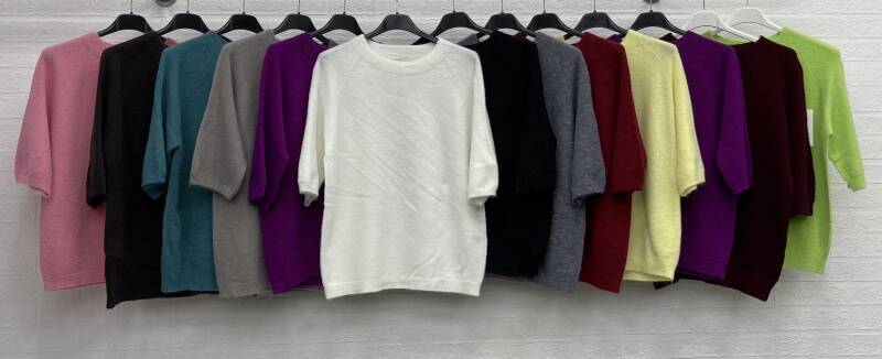 Bluzki damskie (Włoskie produkt) Roz Standard, Mix Kolor Paczka 5 szt