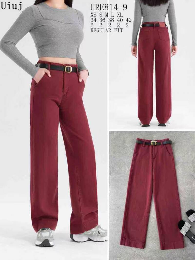 Spodnie damskie jeansy Roz XS-XL, 1 Kolor Paczka 10 szt