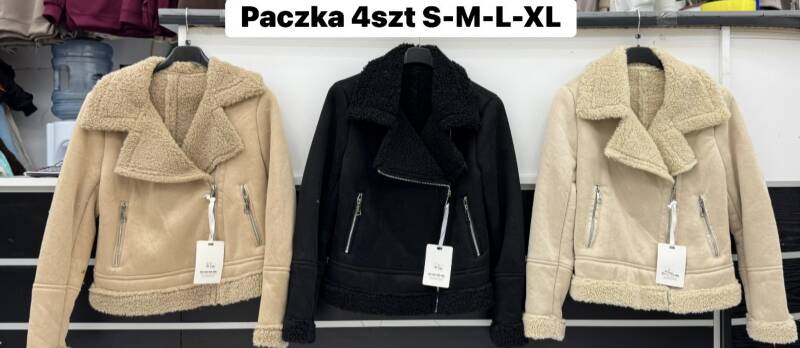 Żakiety damskie (Włoskie produkt) Roz S-M-L, Mix Kolor Paczka 4 szt