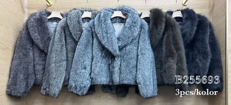 Kurtka alpaka damskie Roz Standard, 1 Kolor Paczka 3 szt