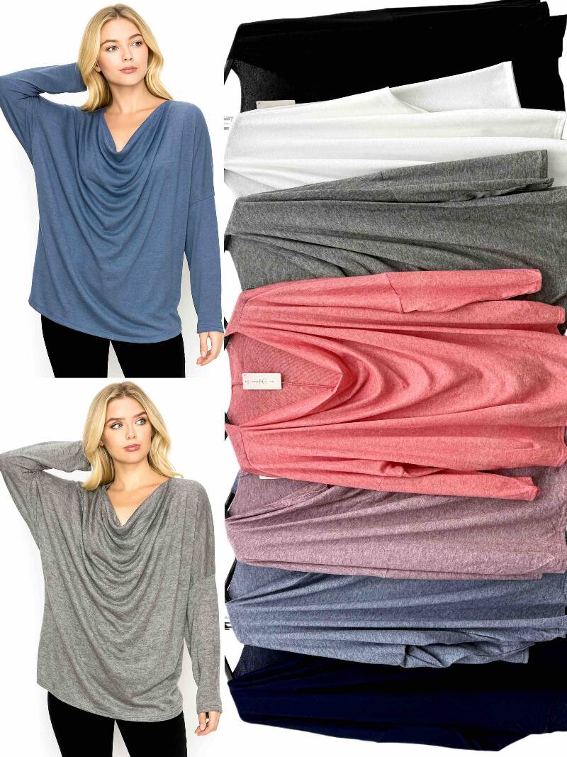 Bluzki damskie Roz Standard, Mix Kolor Paczka 10 szt