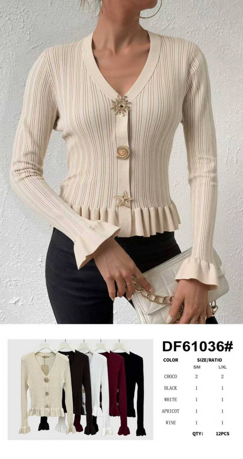 Bluzki damskie Roz S/M-L/XL, Mix Kolor Paczka 12 szt