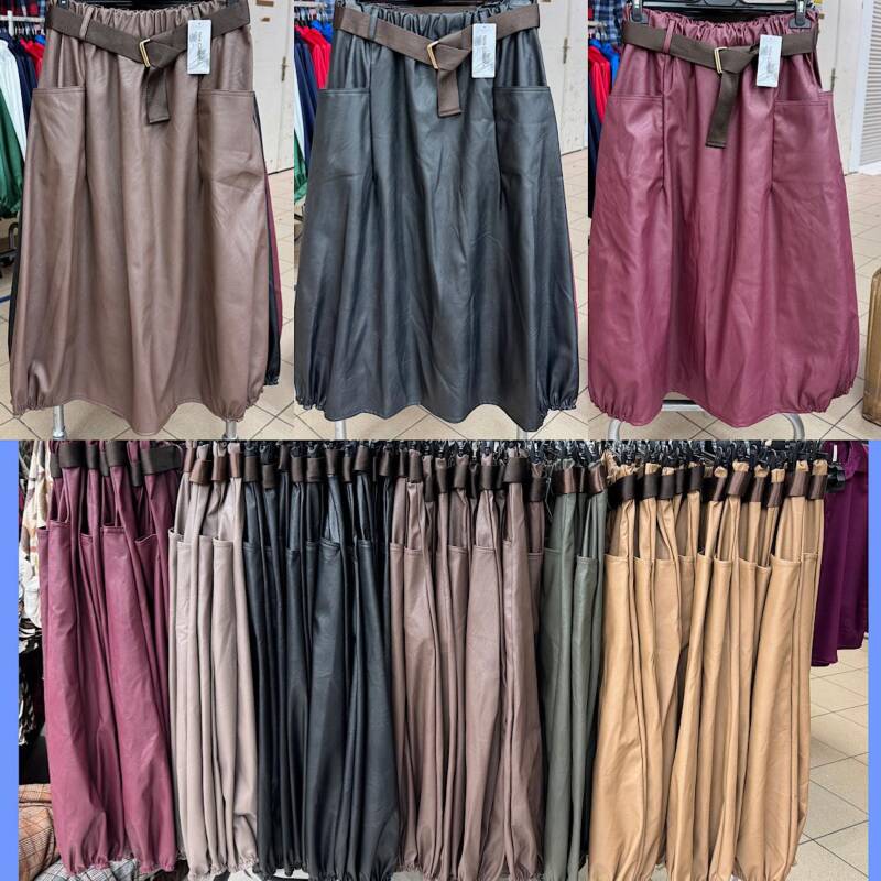 Spódnice damskie (Włoskie produkt) Roz Standard, Mix Kolor Paczka 5 szt