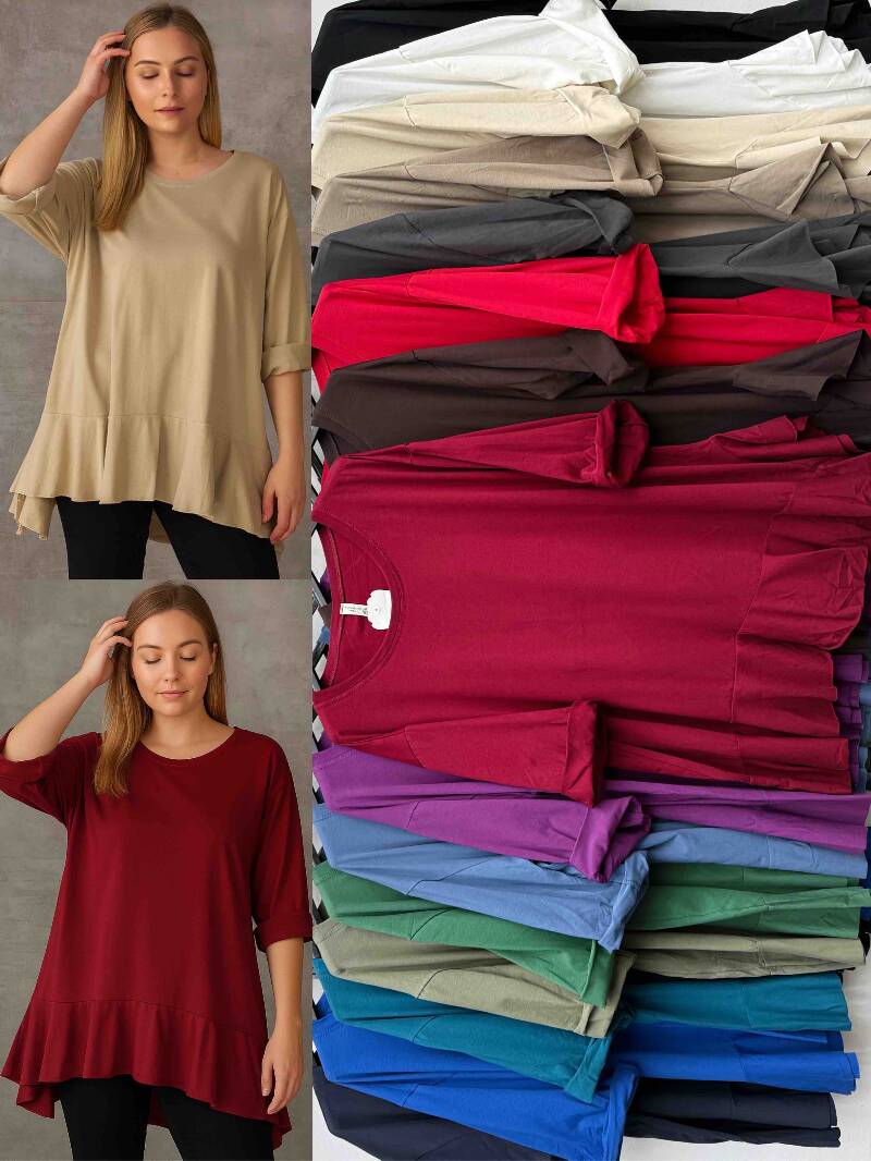 Bluzki damskie Roz Standard, Mix Kolor Paczka 10 szt