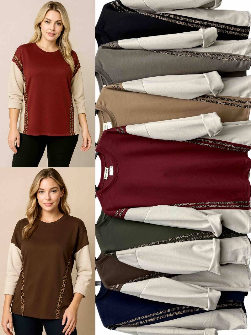 Bluzki damskie Roz Standard, Mix Kolor Paczka 10 szt