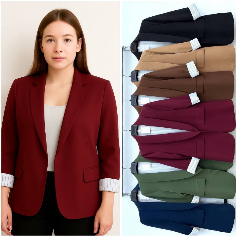 Żakiety damskie Roz Standard, Mix Kolor Paczka 10 szt