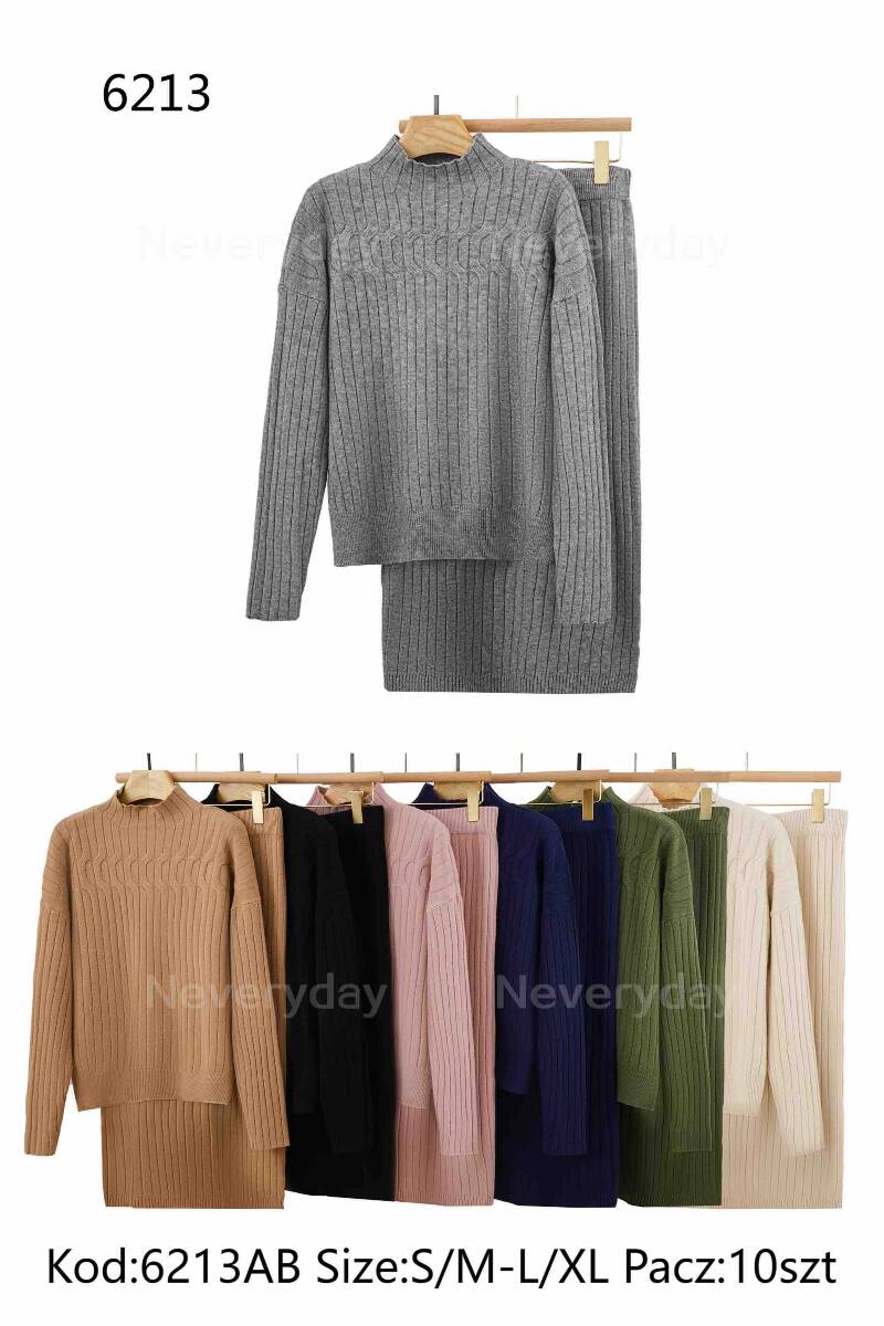 Komplet damskie Roz S/M-M/L, Mix Kolor .Paczka 10 szt